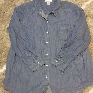 Maternity Denim Top